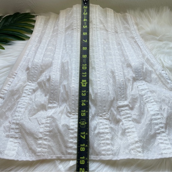 Vtg SPENCER Vintage 40s/50s Ivory Corset Girdle Lace Up Zip Up Boning - Picture 9 of 16